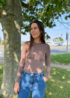 Soft Rebels Fenja Bluse Brun