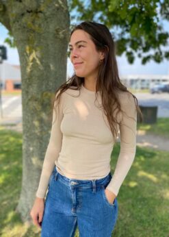 Soft Rebels Fenja Bluse Camel