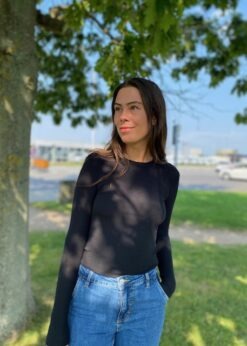 Soft Rebels Fenja Bluse Sort