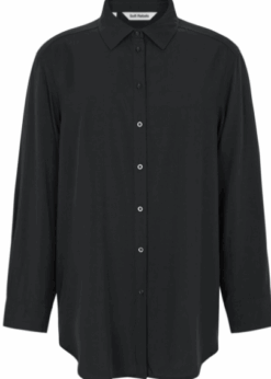 Soft Rebels Freedom Loose Shirt Sort