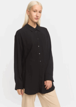 Soft Rebels Freedom Loose Skjorte Sort