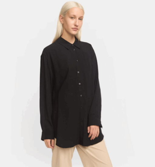 Soft Rebels Freedom Loose Skjorte Sort
