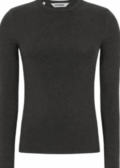 Soft Rebels Grå Roman O Neck Bluse