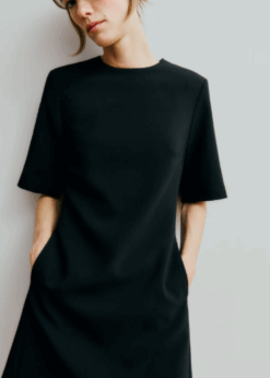 Sort Kjole Style Bryelle Med Lommer Fra Inwear