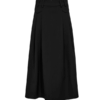 Sort Luna Pocket Pleat Co Couture Nederdel