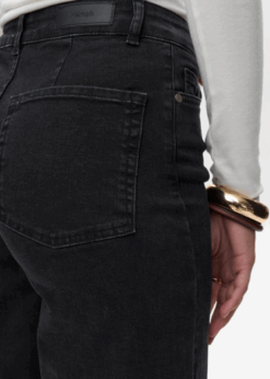 Sort Paris Cropped Jeans Fra Numph