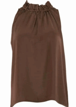 Style Liva Fra Continue I Brun Satin