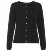 BTF Cashmere Cardigan Sort