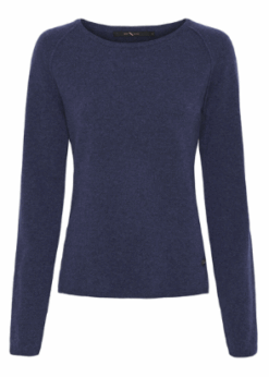 BTF Cashmere Pullover Midnight Blue
