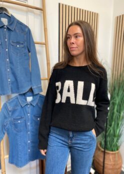 Ball Strik I Sort Og Part Two Jeans