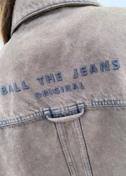Brun Ball Denim Jakke