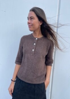 Brun Strik Style Naima Fra Continue