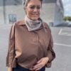 Continue Klara Bluse Brun