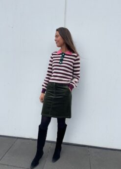 Grøn Freequent Nederdel Og Numph Strik