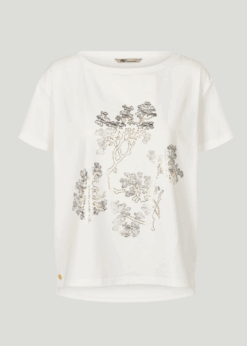 Hvid Japa T Shirt Med Print Fra PBO