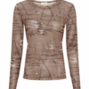 Marta Nina Mesh Bluse