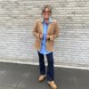 Pieszak Jeans Og Blå Skjorte Og Blazer Fra Part Two