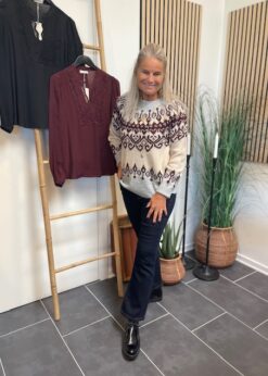 Pieszak Jeans Og Merla Strik Fra Freequent