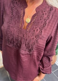 Shu Bluse Fra Freequent I Bordeaux