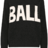 Sort Ball Strik Med Logo