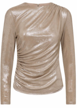 Bluse I Guld Fra Co Couture