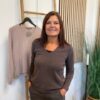 Brun Jimmy Pullover Fra Costa Mani
