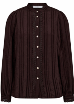 Brun Kesi Bluse Fra Co Couture