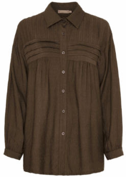 Brun Lagoon Bluse Fra Marta