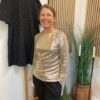 Co Couture Guld Bluse Style Margot