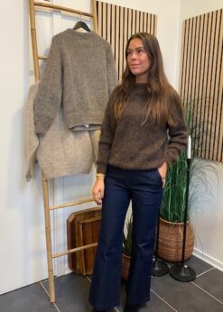 Coffee Beanies Brun Ida Strik Og Continue Roberta Buks