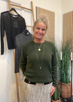 Freequent Dodo Bluse Armygrøn