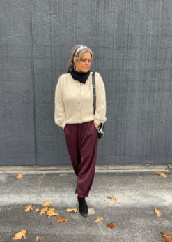 Freequent Louisa Cardigan Og Marta Kenzie Stribet Buks