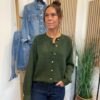 Grøn Louisa Cardigan Fra Freequent