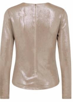 Guld Bluse Style Margot Drape