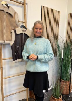 Ida Strik I Mint Aqua Fra Coffee Beanies