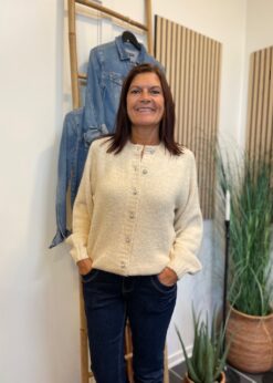Louisa Cardigan Creme