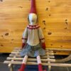 Maileg Girl Size 6 Med Nederdel Og Rød Sand Strik