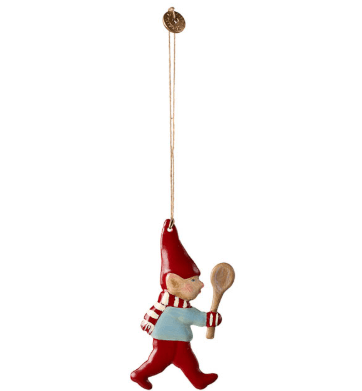 Maileg Metal Nisse Med Ske