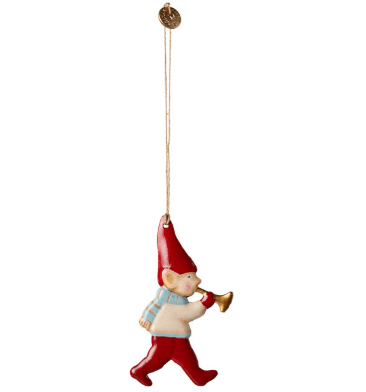 Maileg Metal Nisse Med Trompet