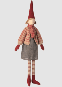 Maileg Pige Size 4 Med Strik cardigan
