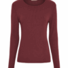 Marta Aster Bluse Bordeaux