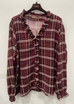 Marta Brook Bluse I Bordeaux Tern