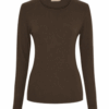 Marta Ingrid Bluse Brun