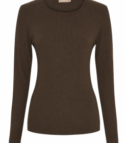 Marta Ingrid Bluse Brun