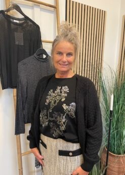 PBO Sort Japa T Shirt Og Freequent Jazz Cardigan