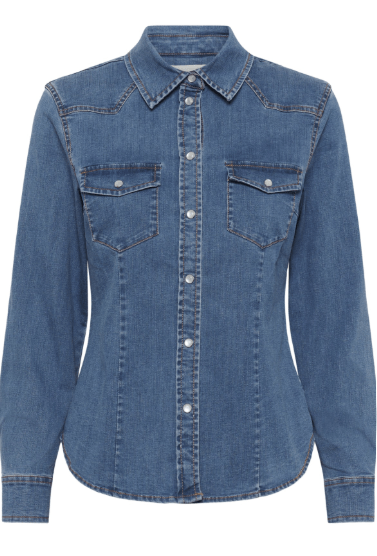 Part Two Sanilla Denim Skjorte