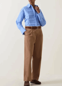 Part Two Skjorte Style Natinka I Blå