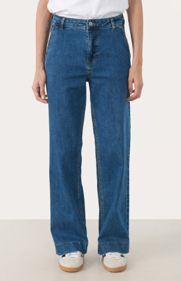 Part Two Style Barba Jeans Medium Dark Blue