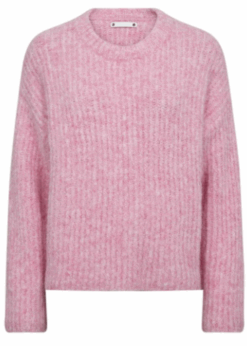 Pink Farvet Charlie Strik Fra Co Couture