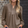 Prepair Brun Camilla Bluse